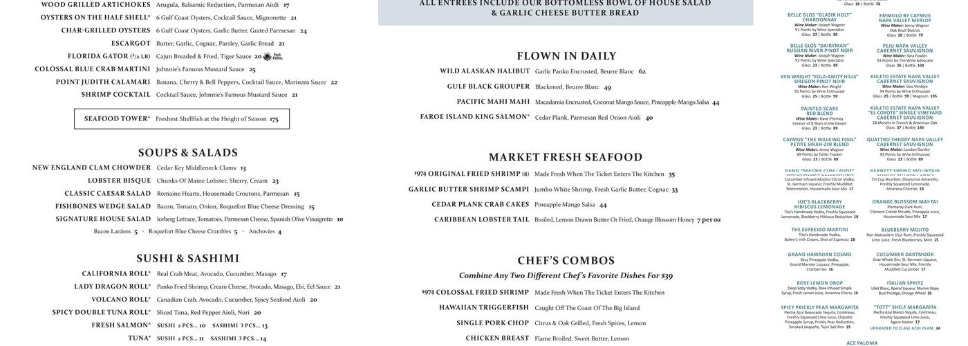 FishBones Menu