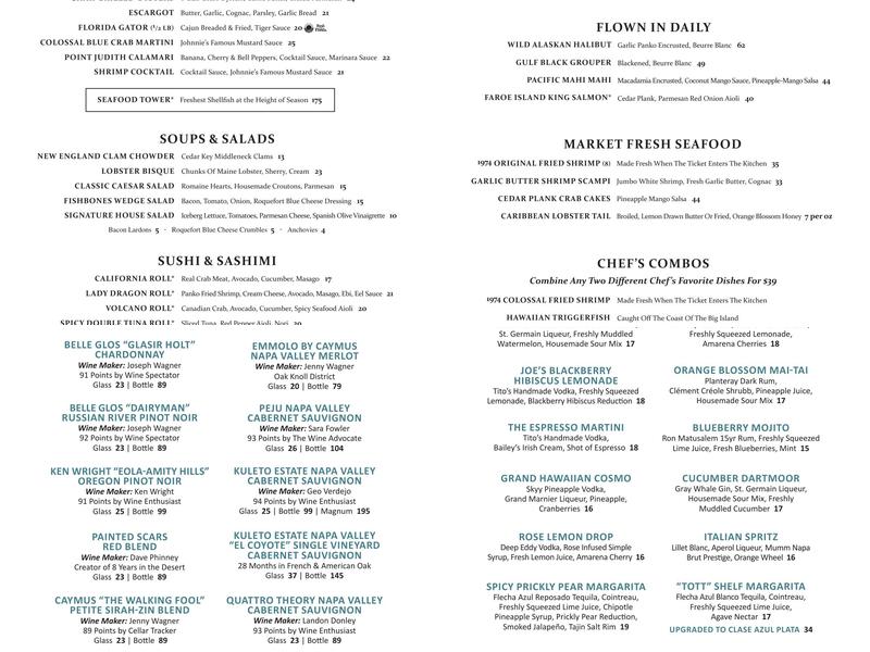 FishBones Menu