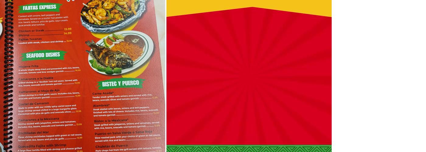 Taco Express Menu