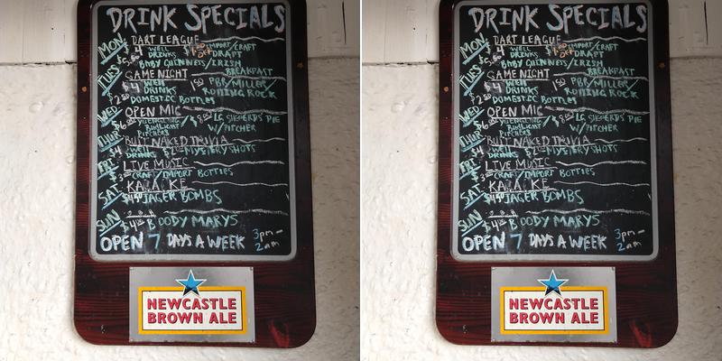 Highlander A British Pub Menu