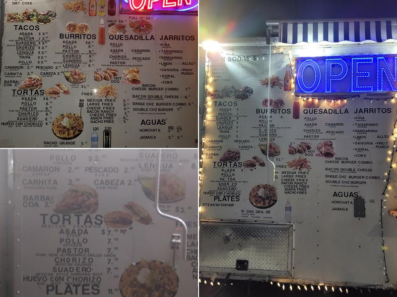 Fast-Taco's Menu