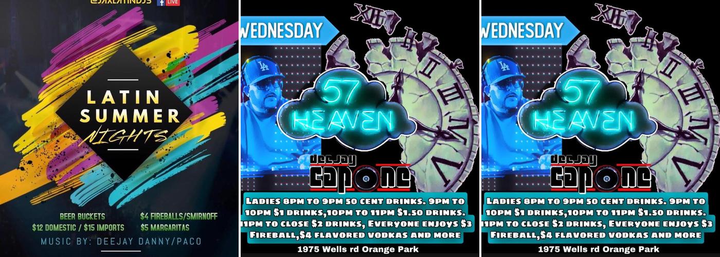 Fifty Seven Heaven Menu