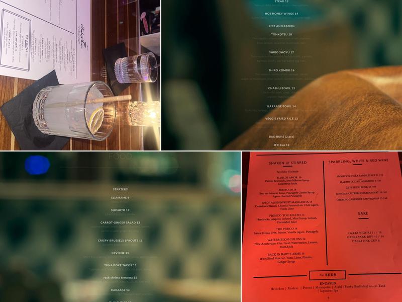 Baby Jane Cocktail House & Noodle Bar Menu