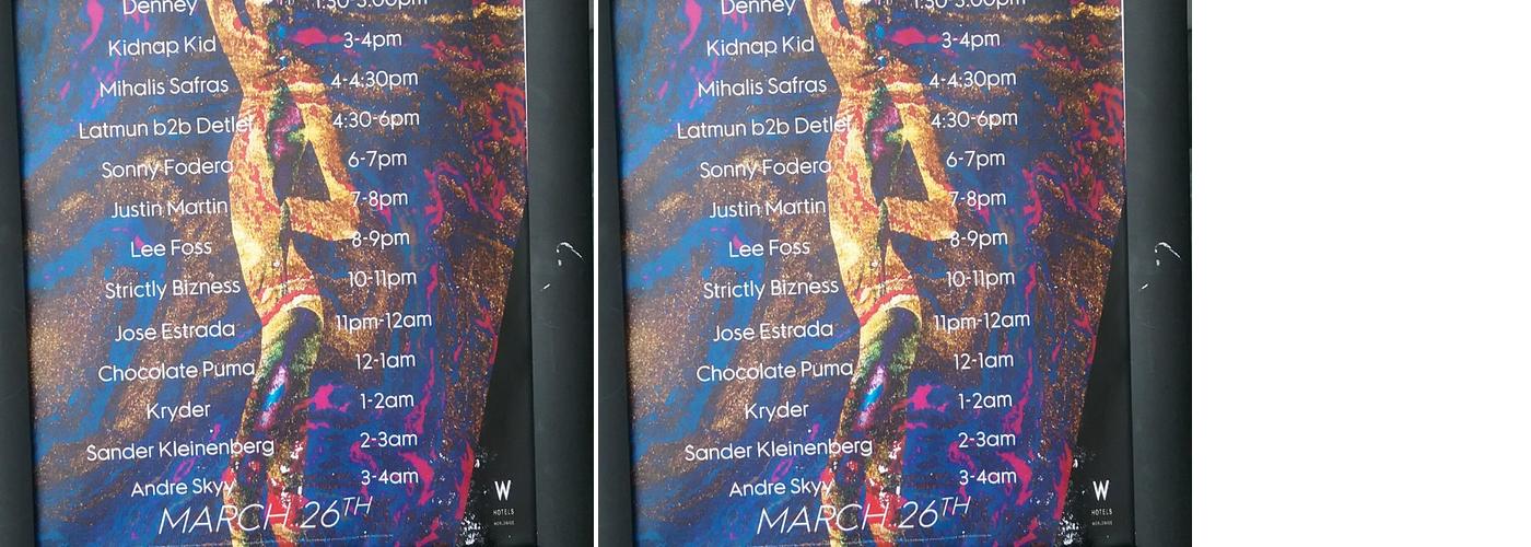 Wet Deck Lounge Menu