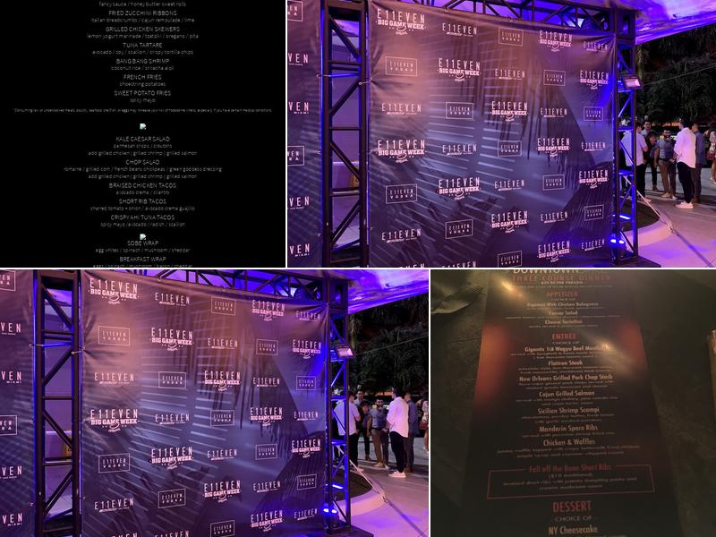 E11EVEN Menu