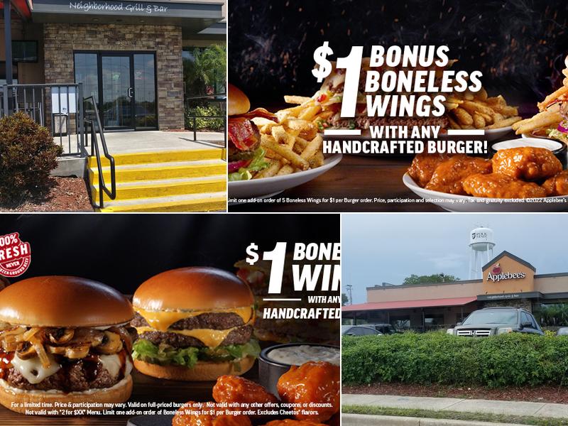 Applebee's Grill + Bar 201 Cypress Gardens Blvd, Winter Haven