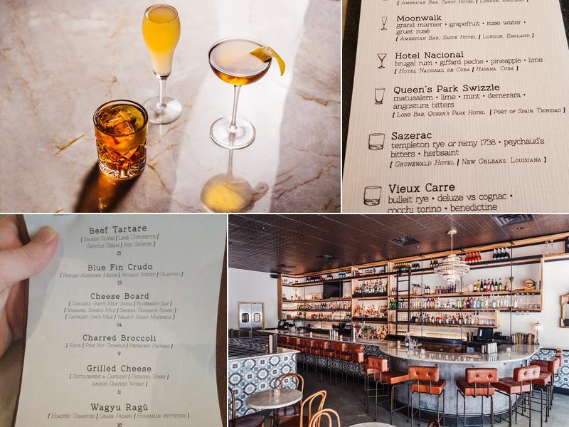 Hotel Bar Menu
