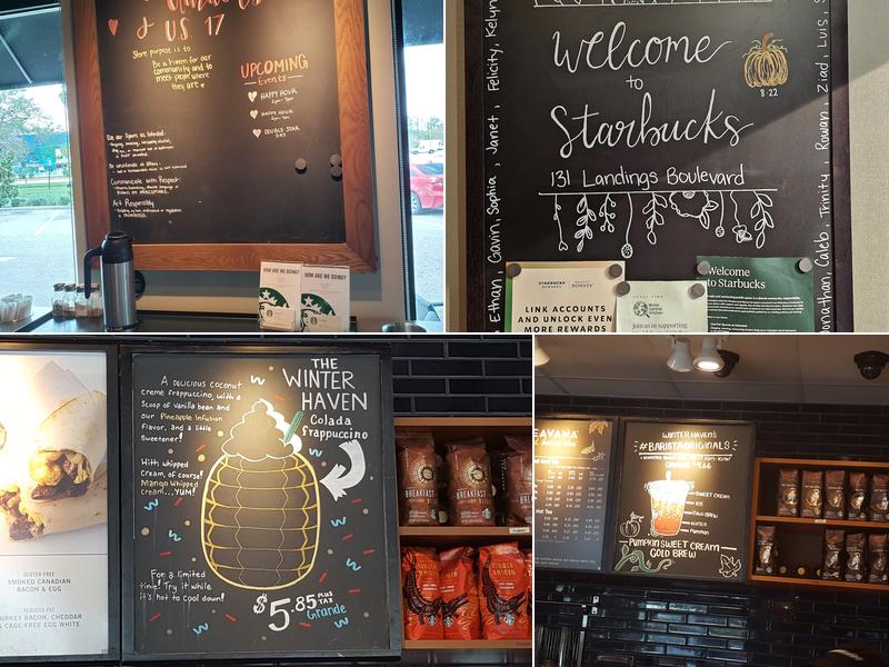 Starbucks Menu