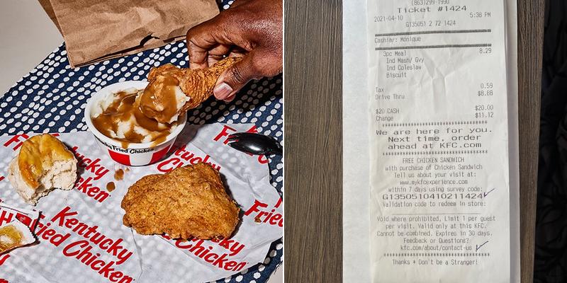 KFC Menu