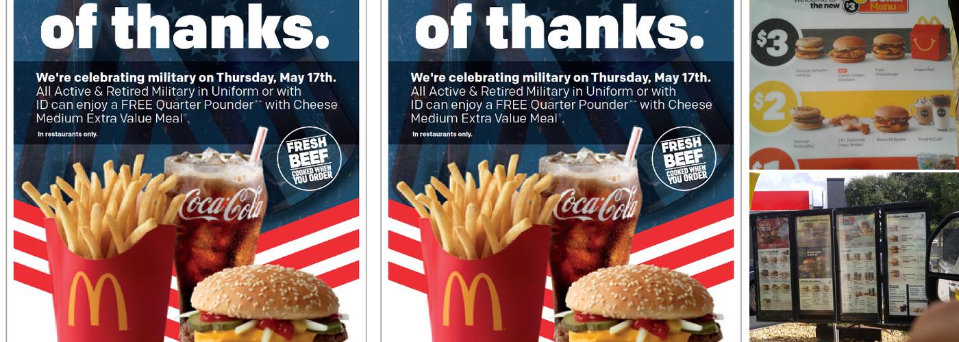 McDonald's Menu