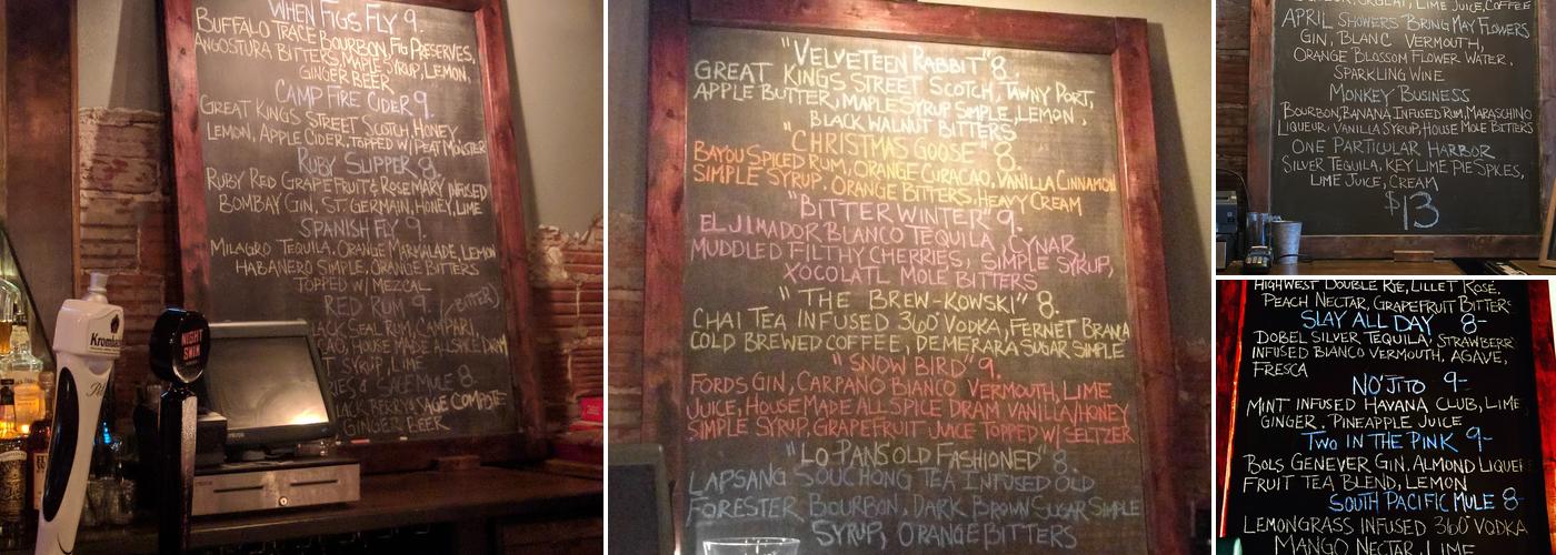 The Wayward Goose Menu