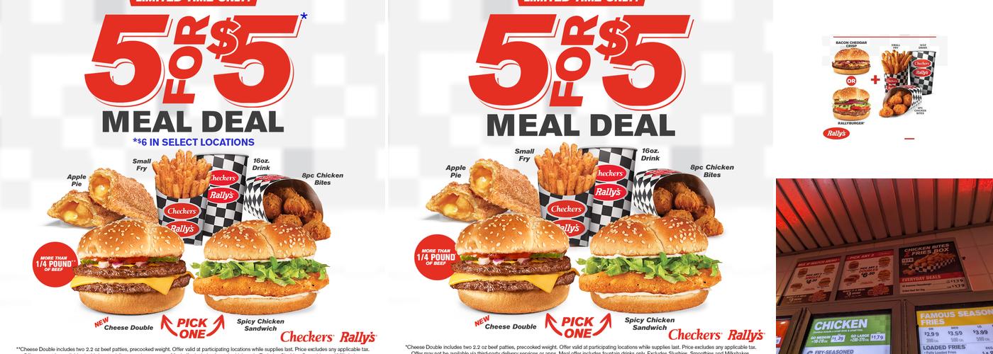 Checkers Menu