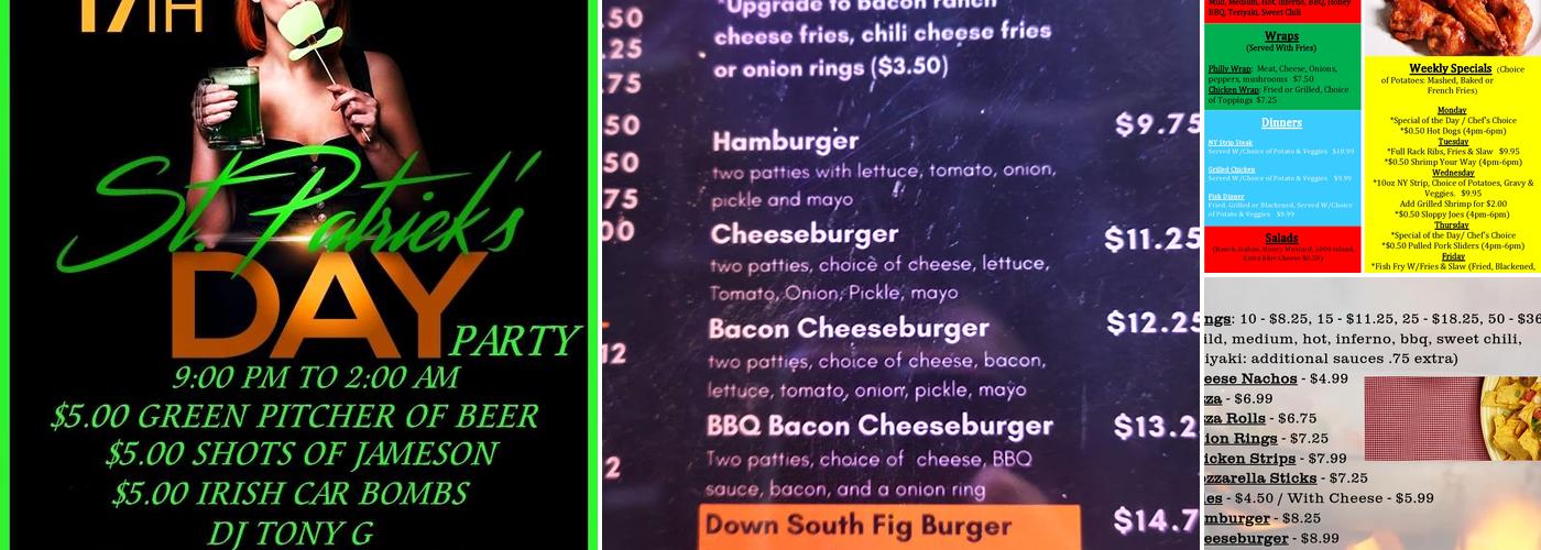 The Midtown Lounge Menu