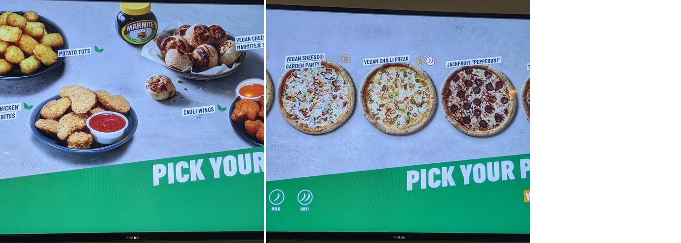 Papa Johns Pizza Menu