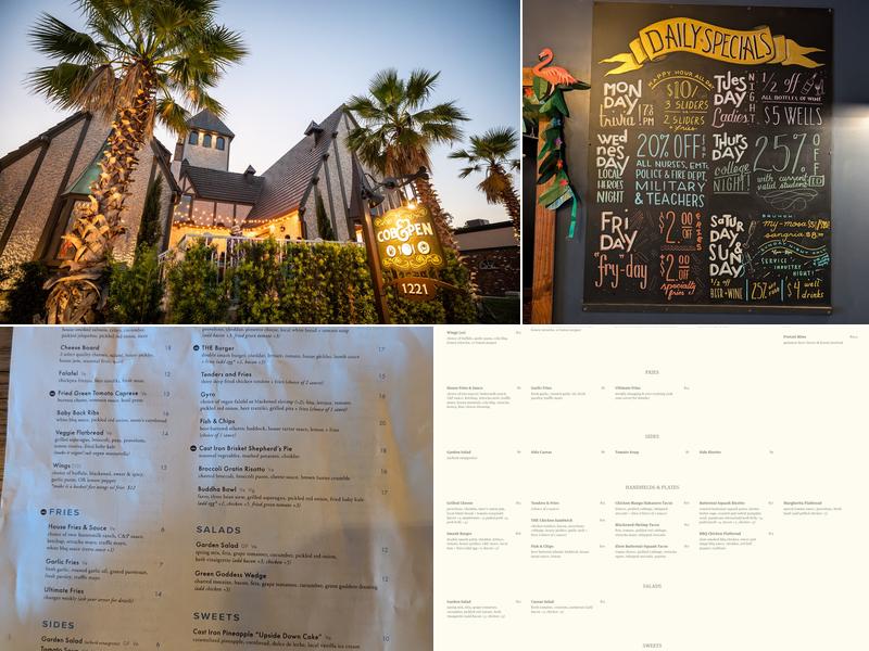 Cob & Pen Menu