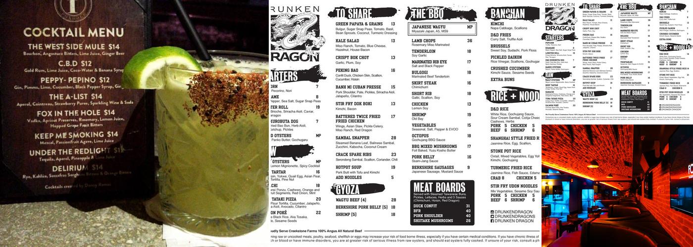 Foxhole Menu