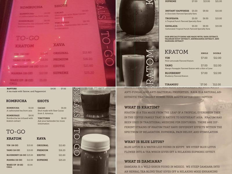 Herb’n roots Menu