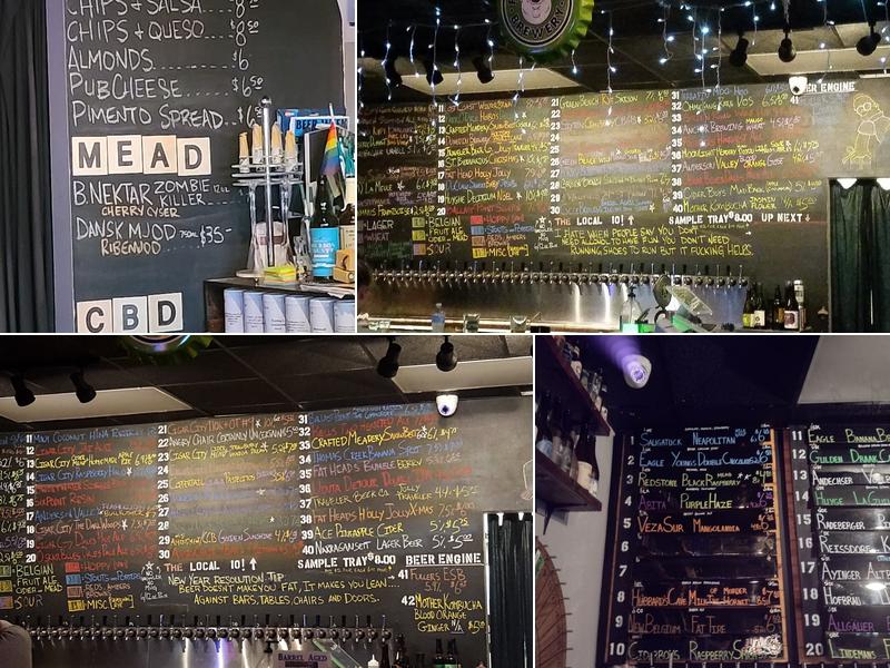 Willard's Tap House Menu