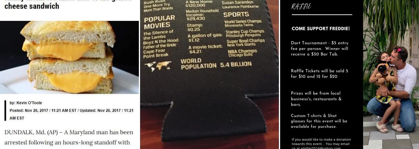 Sheehan's Corner Pub Menu