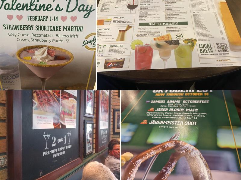 Duffy's Sports Grill Menu