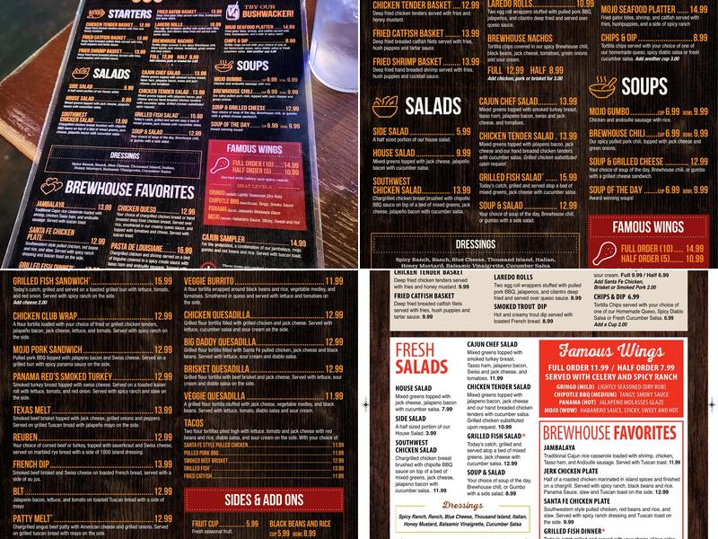 Broadway Brewhouse Downtown Menu