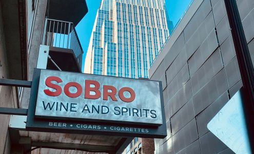 SoBro Wine & Spirits. Beer, Cigars and Cigarettes.