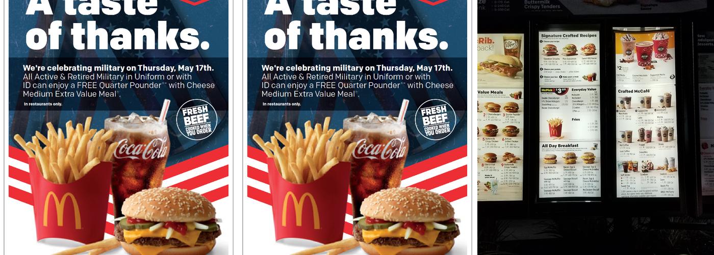 McDonald's Menu