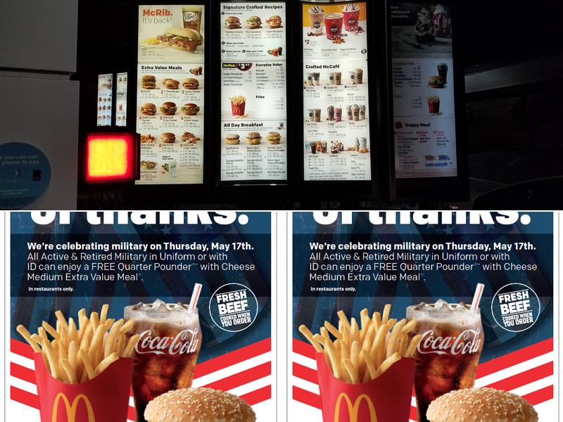 McDonald's Menu