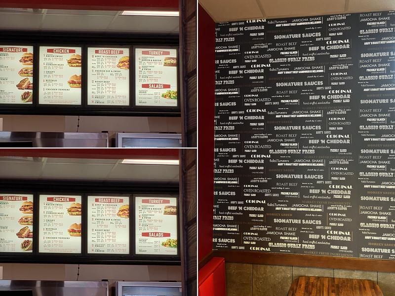 Arby's Menu