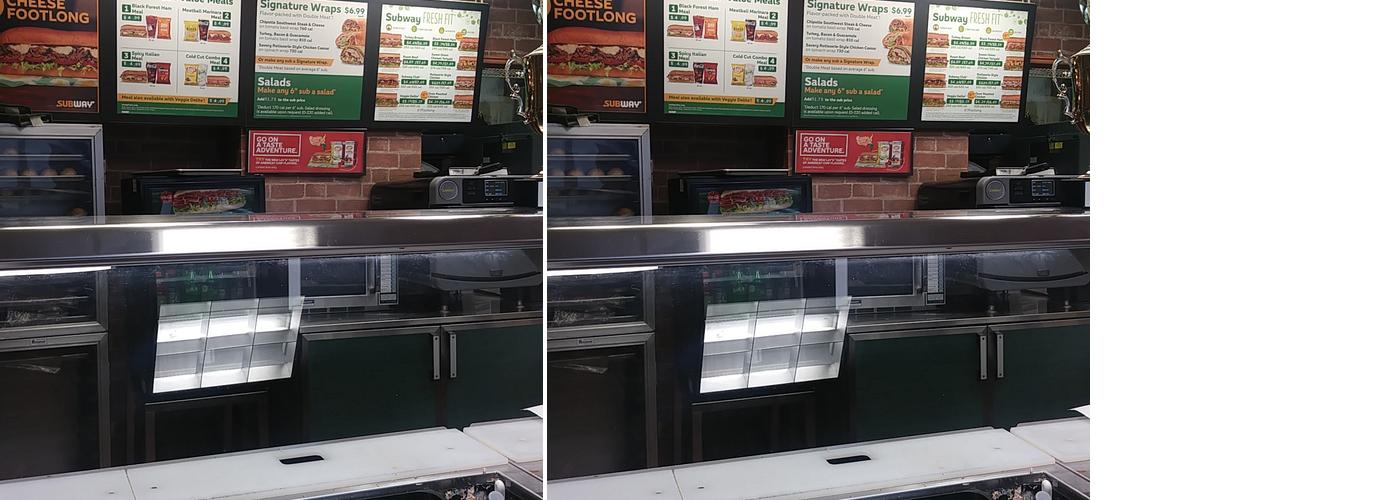 Subway Menu