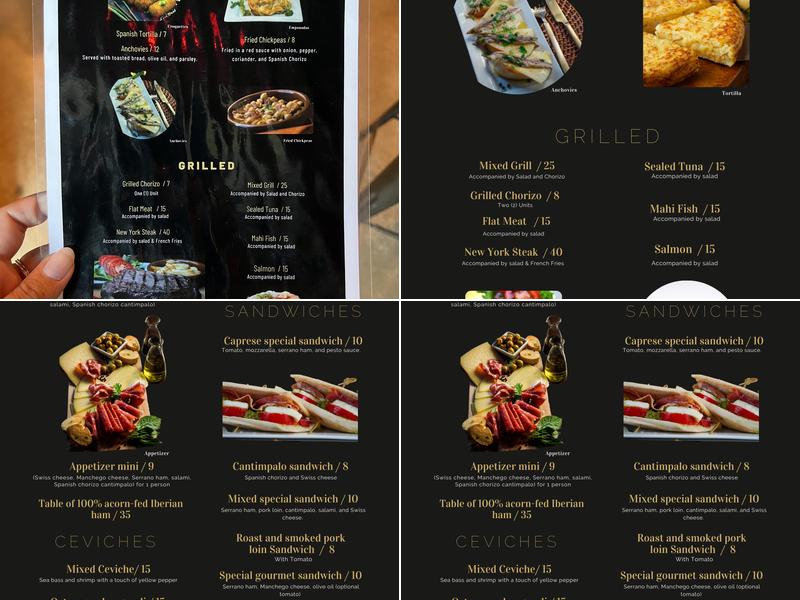 D'Cata for VIP Wine Club Menu