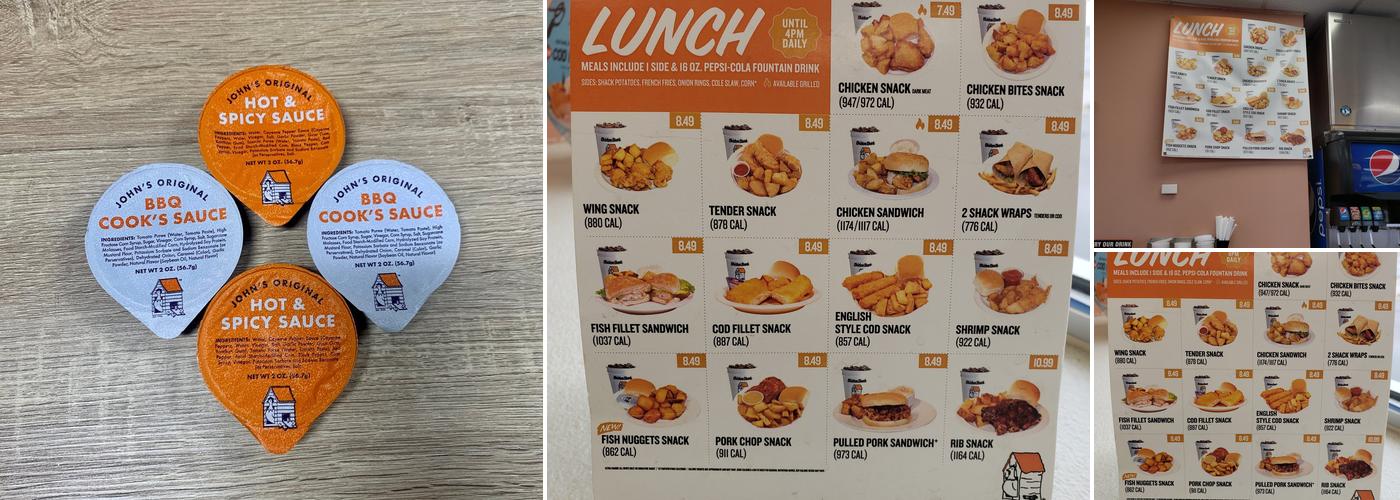 Chicken Shack Royal Oak 11 Mile Menu