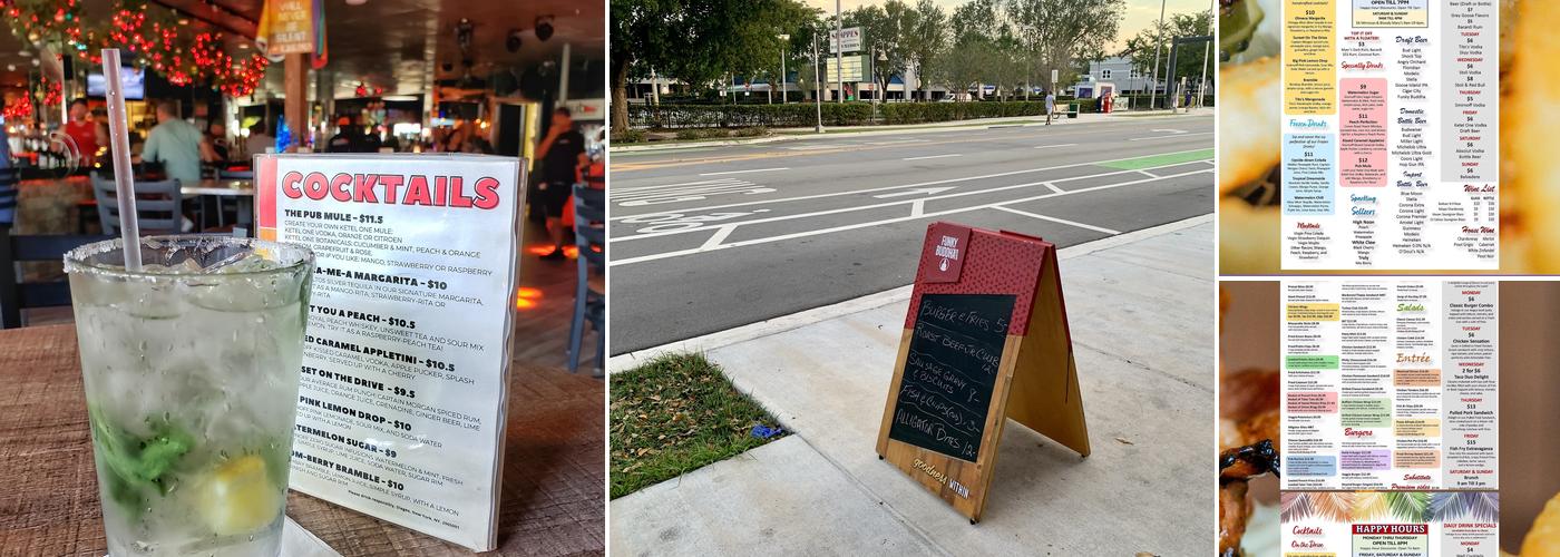 Pub on the Drive Menu