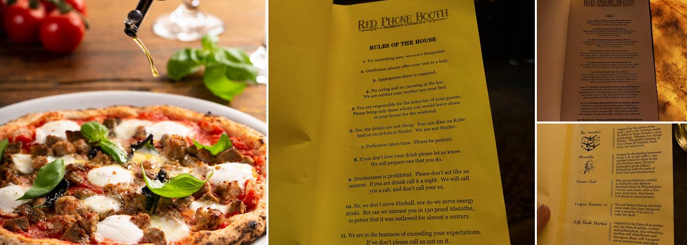 Red Phone Booth - Downtown Atlanta Menu