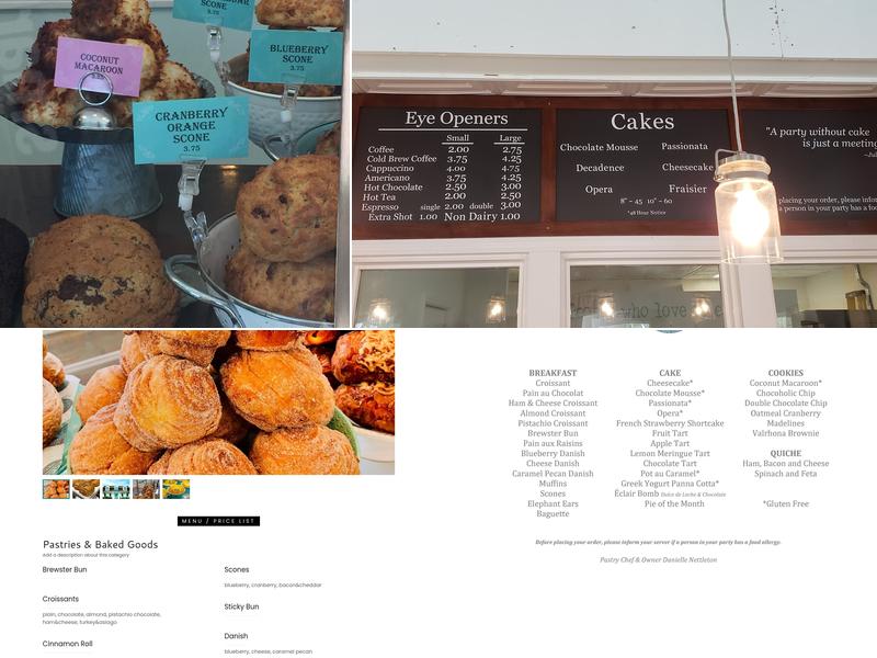 Eat Cake 4 Breakfast Menu