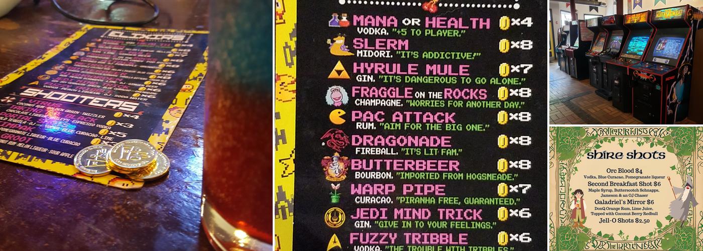 Reboot Retrocade & Bar Menu