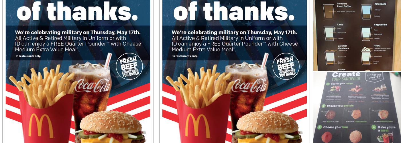 McDonald's Menu