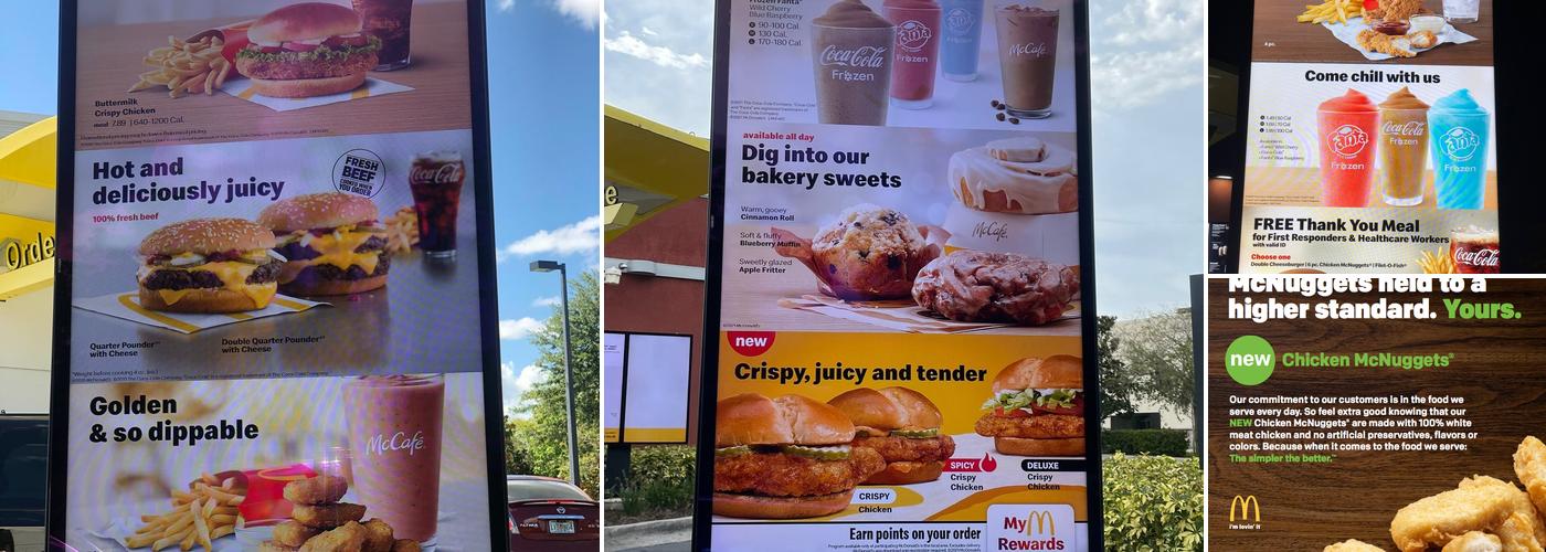 McDonald's Menu
