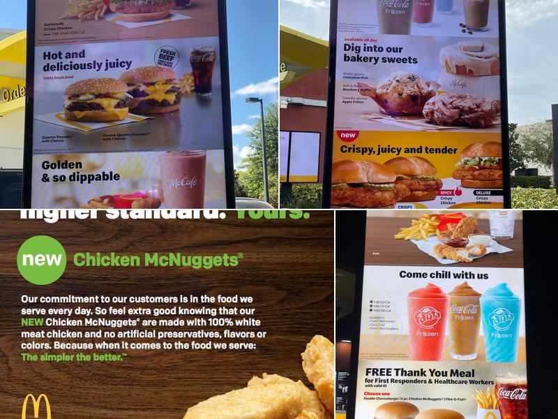 McDonald's Menu