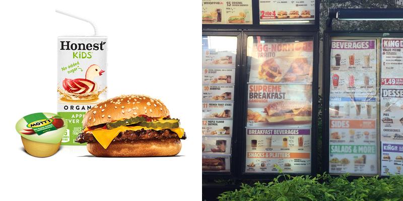 Burger King Menu