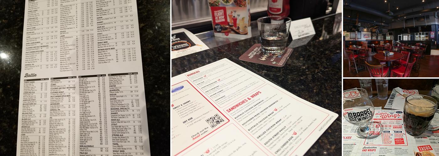 Taco Mac Perimeter Menu