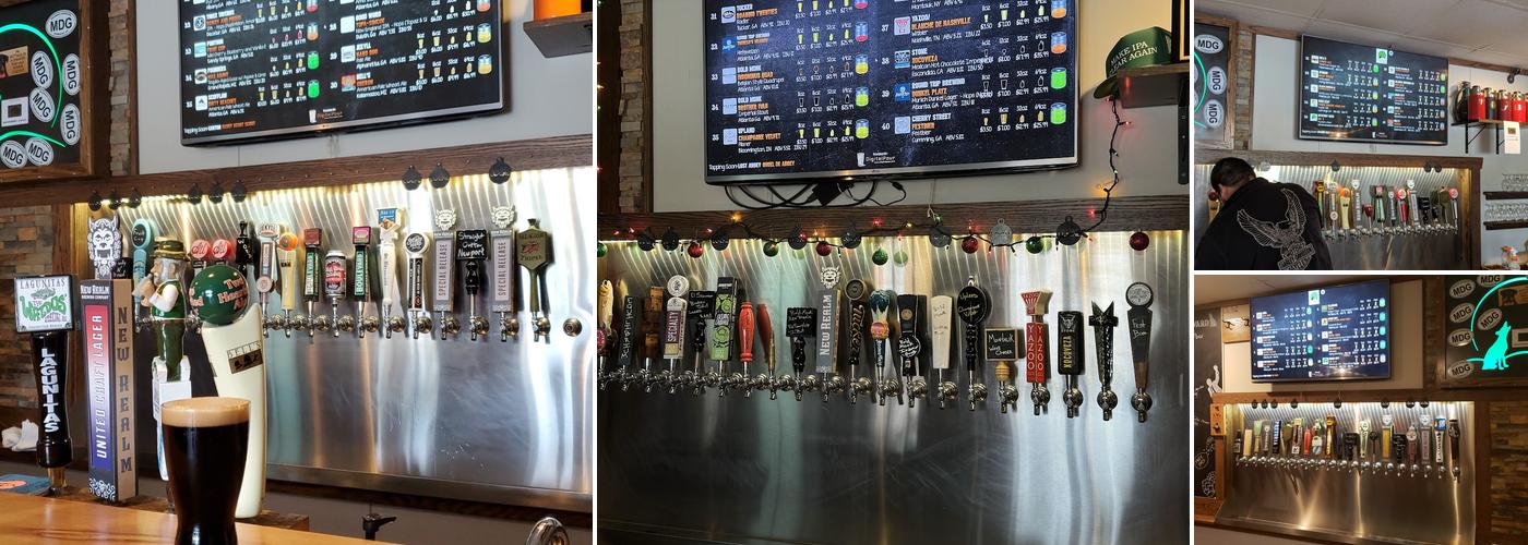 Moondog Growlers Menu