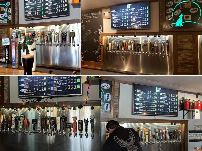 Moondog Growlers Menu