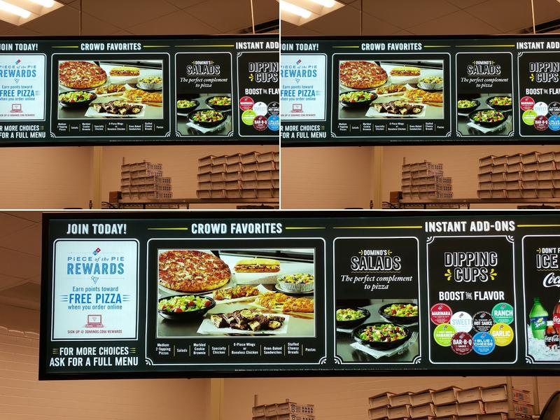 Domino's Pizza Menu