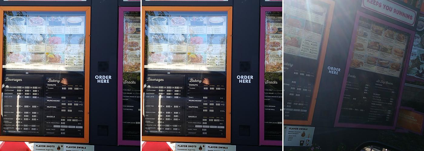 Dunkin' Menu