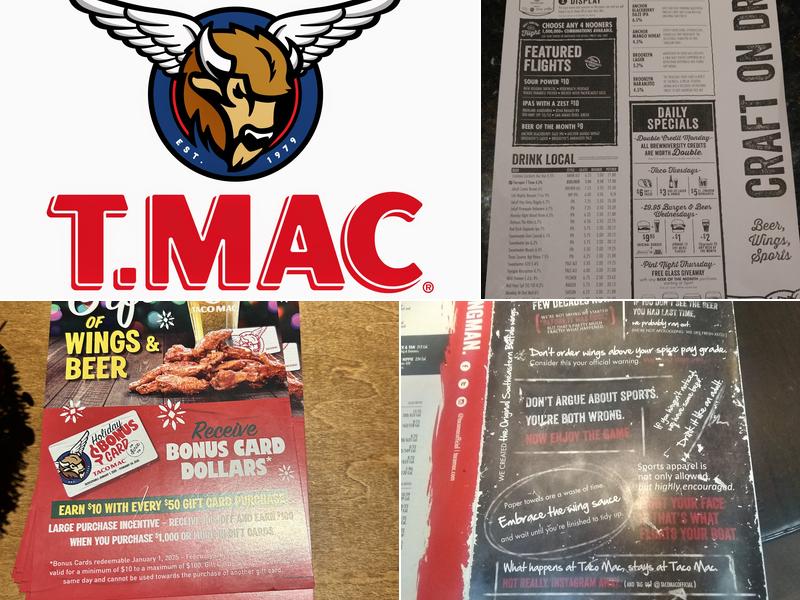 Taco Mac Windward Menu