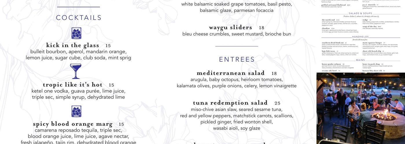 North End Kitchen & Bar Menu