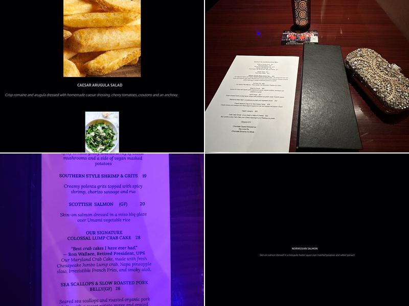 The Velvet Note Menu