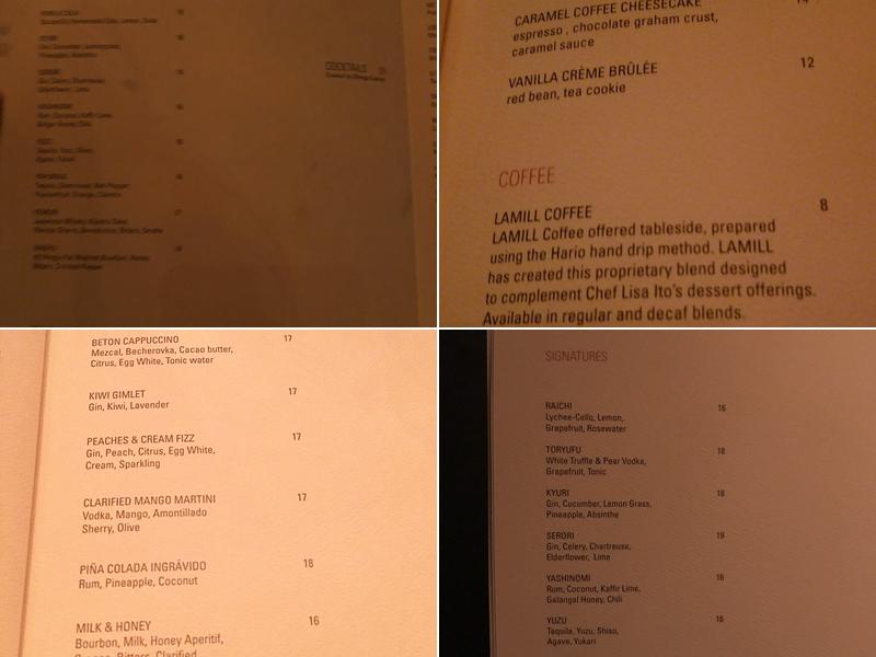 Himitsu Menu