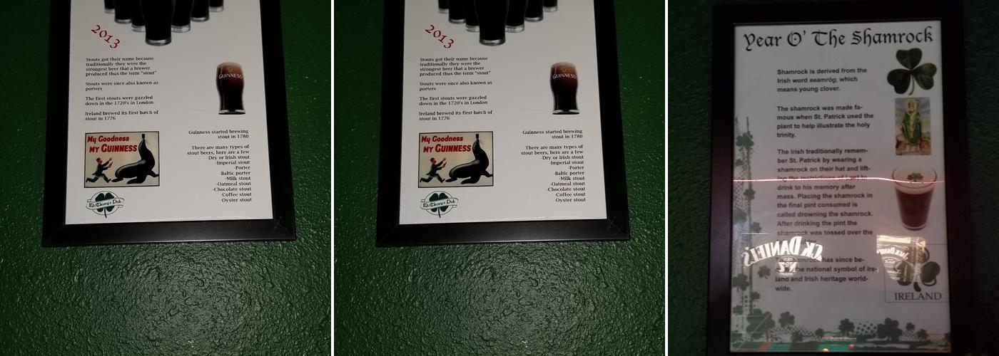 McCleary's Pub Menu